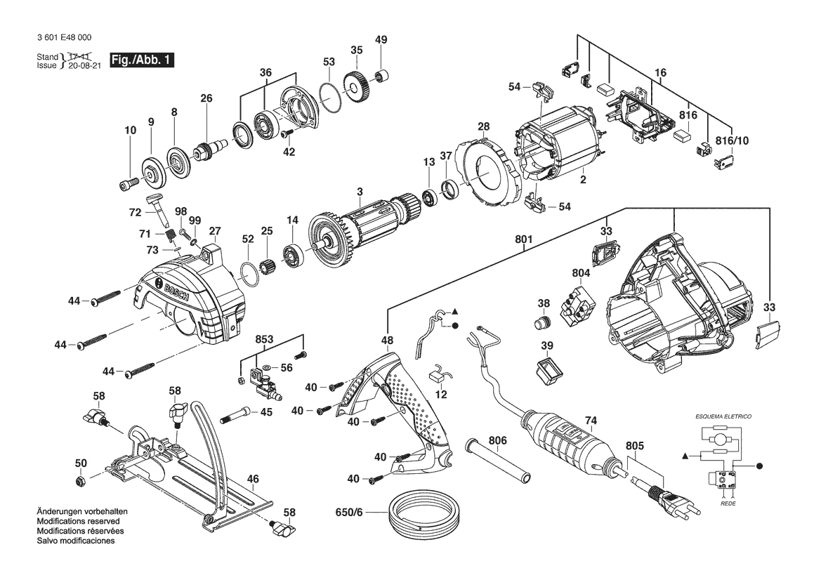 BOSCH GDC 125 - 3601E48000