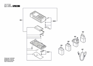BOSCH Batterie-Ladegerät USA 3,7V 3h | Ersatzteile für GLM 80 | 2609120422