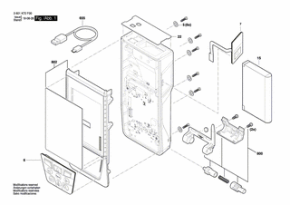 BOSCH Scheibe | Ersatzteile für GLM 120 C | 1600A019AD
