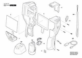 BOSCH Tragschlaufe | Ersatzteile für GTC 400 C | 2609170085