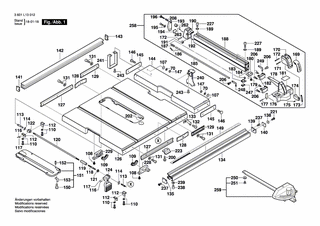 BOSCH Objektiv | Ersatzteile fr 4100 | 2610950143