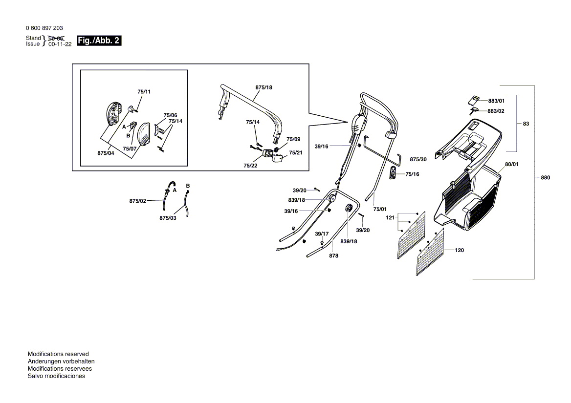 BOSCH ARM 32 - 0600897203