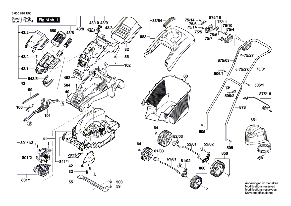 BOSCH ROTAK 34 LI - 3600H81E00