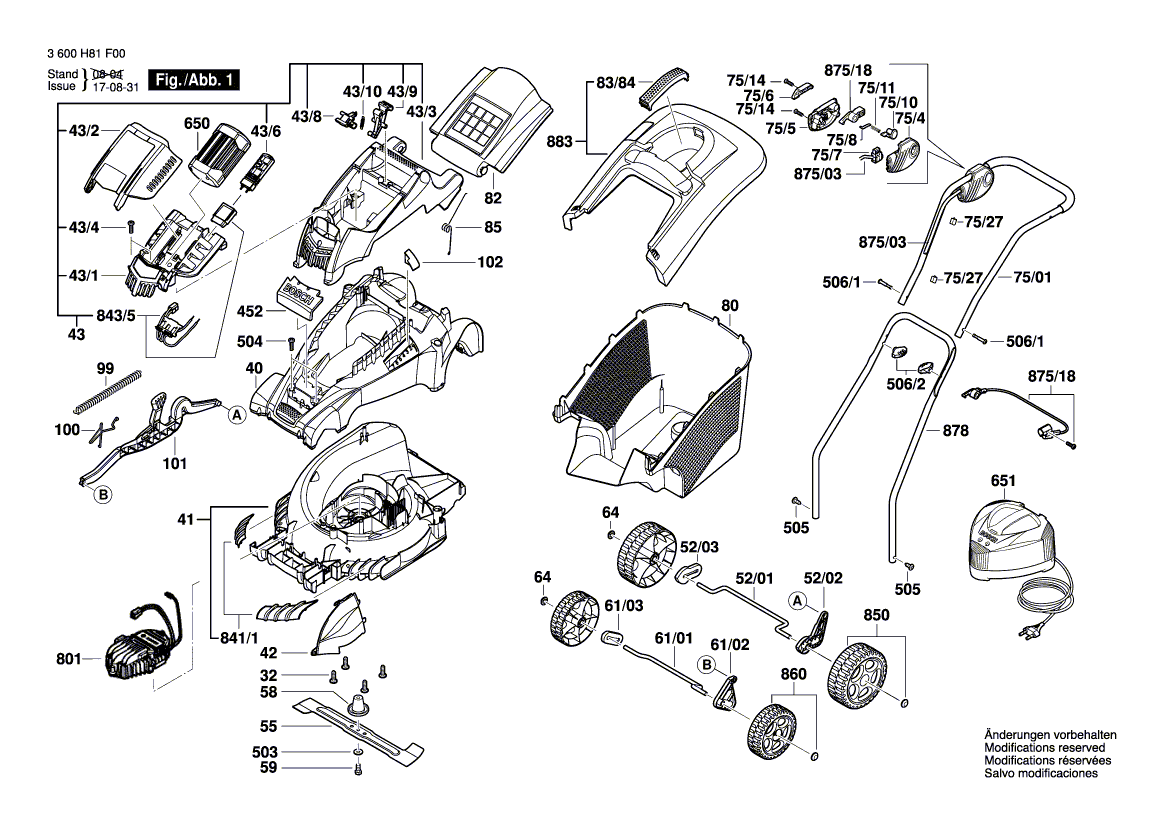 BOSCH ROTAK 37 LI - 3600H81F00