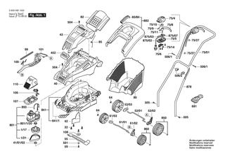 BOSCH ROTAK 370 - 3600H81B01