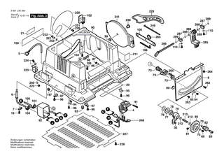BOSCH Schraube | Ersatzteile f�r GTS 10 | 2610998574