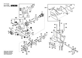BOSCH Firmenzeichen | Ersatzteile f�r GTS 10 XC | 2610018252