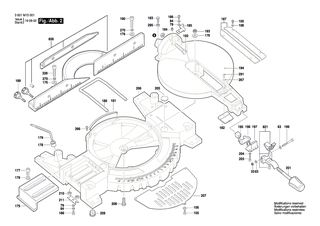 BOSCH Knopfgriff | Ersatzteile f�r GTM 12 JL | 1619PA4462