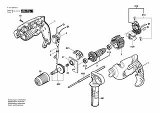BOSCH Gehäuseschale | Ersatzteile für 6383 | 2609000086