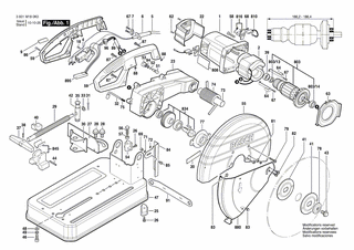 BOSCH Mutter ISO 4035-M5-04 | Ersatzteile für GCO 2400 J | 1619P03819