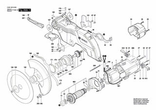 BOSCH Flanschbolzen | Ersatzteile für GCM 800 SJ | 1609BP7061