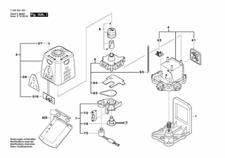 BOSCH Grundplatte | Ersatzteile für LM30 | 2610A07201