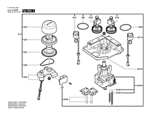 BOSCH Gummidichtung | Ersatzteile für ALGR | 2610A07741