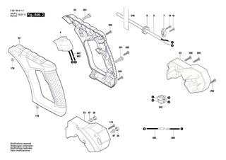 BOSCH Arm | Ersatzteile f�r CM8S | 1609B04015