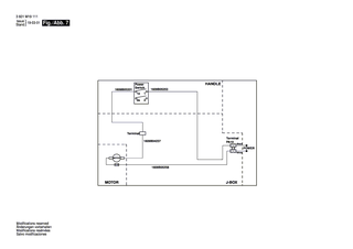 BOSCH Schraube | Ersatzteile f�r CM8S | 1609BP7145