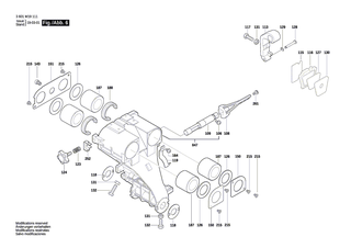 BOSCH Bolzen | Ersatzteile für CM8S | 1609B05203