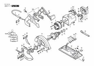 BOSCH Polschuh 230V | Ersatzteile für 1855 | 2610341405