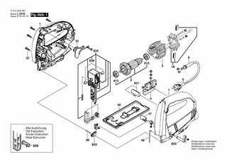 BOSCH Polschuh 230V | Ersatzteile für 4260 | 2610391060