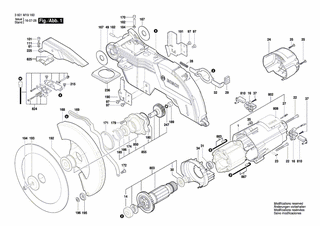 BOSCH Schraube | Ersatzteile für GCM 8 SJL | 1609B01561