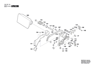 BOSCH Scheibe | Ersatzteile für GCM 12 JL | 1609B00665