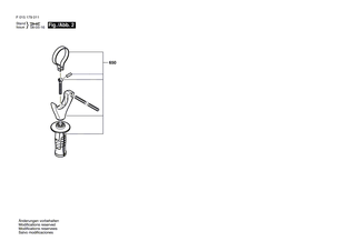 BOSCH Ein/Aus-Schalter | Ersatzteile f�r 1790 | 2610398822