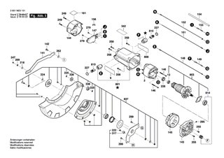 BOSCH Schalter | Ersatzteile für GCM 12 SDE | 2610950336