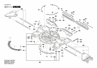 BOSCH Berührungsschutz | Ersatzteile für GCM 12 SDE | 1609B04823