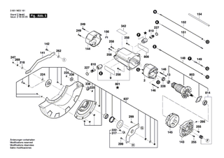 BOSCH Lager | Ersatzteile für GCM 12 SDE | 1609B02316