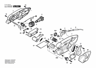 BOSCH Netzanschlussleitung EU 2,65m 2 x 1,0mm H05 VV-F | Ersatzteile für 7620 | 2610362954