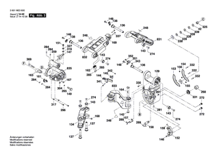 BOSCH Schacht | Ersatzteile fr GCM 12 GDL | 1609B00501