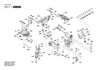 BOSCH Gehrungslineal | Ersatzteile f�r GCM 12 GDL | 1609B04463