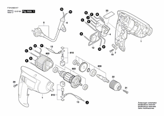 BOSCH Tülle | Ersatzteile für 6535 | 1619X02357