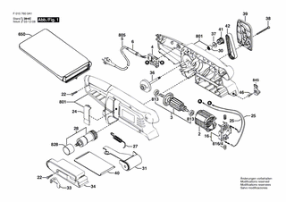 BOSCH Tülle Ø6,5-Ø6,9x95 MM | Ersatzteile für 7600 | 2600703012