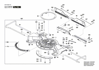 BOSCH Gummi-Ohrkissen | Ersatzteile für GCM 10 GDJ | 1609B00523