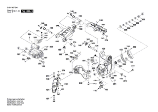 BOSCH Gummi-Ohrkissen | Ersatzteile für GCM 10 GDJ | 1609B00523