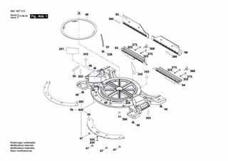BOSCH Schraube | Ersatzteile fr CM10GD | 1609B00627