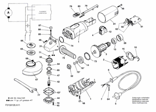 BOSCH Tülle | Ersatzteile für 9126 H1 | 2610062520