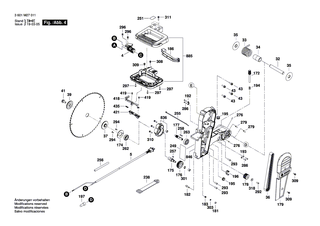 BOSCH Stange | Ersatzteile für CM10GD | 1609B04357