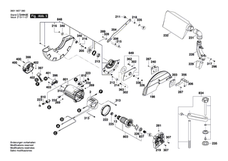 BOSCH Schutzabdeckung | Ersatzteile fr GCM 10 GDJ | 1609B04303