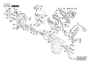 BOSCH Schaltergriff | Ersatzteile für GCD 12 JL | 1609B04605