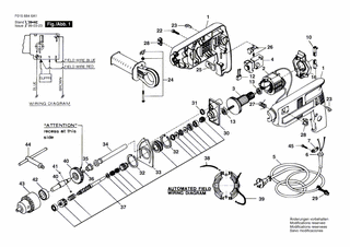 BOSCH Kabelschelle | Ersatzteile für 6846 H1 | 2610064973