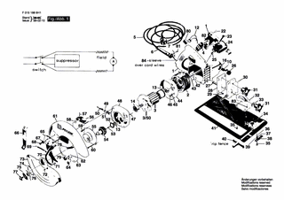 BOSCH Leitungshalter | Ersatzteile für 1886H1 | 2610364033