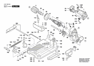 BOSCH Winkelschraubendreher | Ersatzteile für GCD 12 JL | 1609B05416