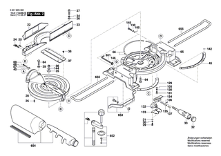 BOSCH Bolzen | Ersatzteile f�r GCM 10 MX | 1619P03482