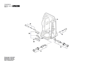 BOSCH Kompensator | Ersatzteile für CST302R | 2610A13482