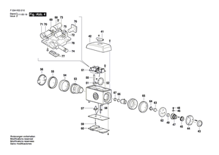 BOSCH Kompensator | Ersatzteile für CST302R | 2610A13482