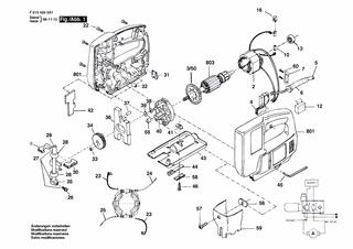 BOSCH Entstörkondensator | Ersatzteile für 4205 H1 | 2609004538