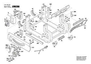 BOSCH Schalter | Ersatzteile für GTS 10 J | 2610016997