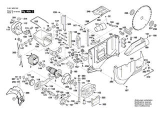 BOSCH Schraube | Ersatzteile für GTS 10 J | 2610015080
