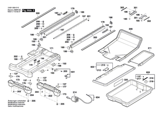 BOSCH Verschiebeanschlag | Ersatzteile fr TC 10 | 1609B03072